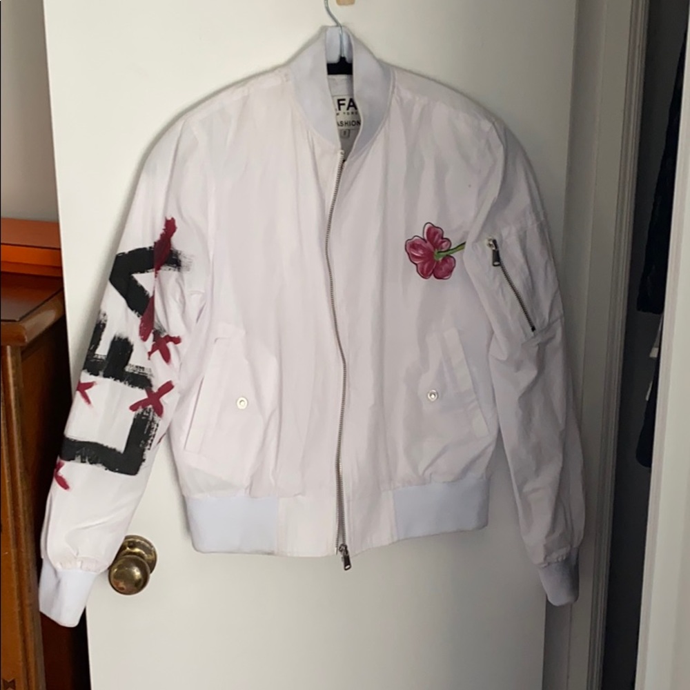 LFA Hand Painted Bomber Jacket